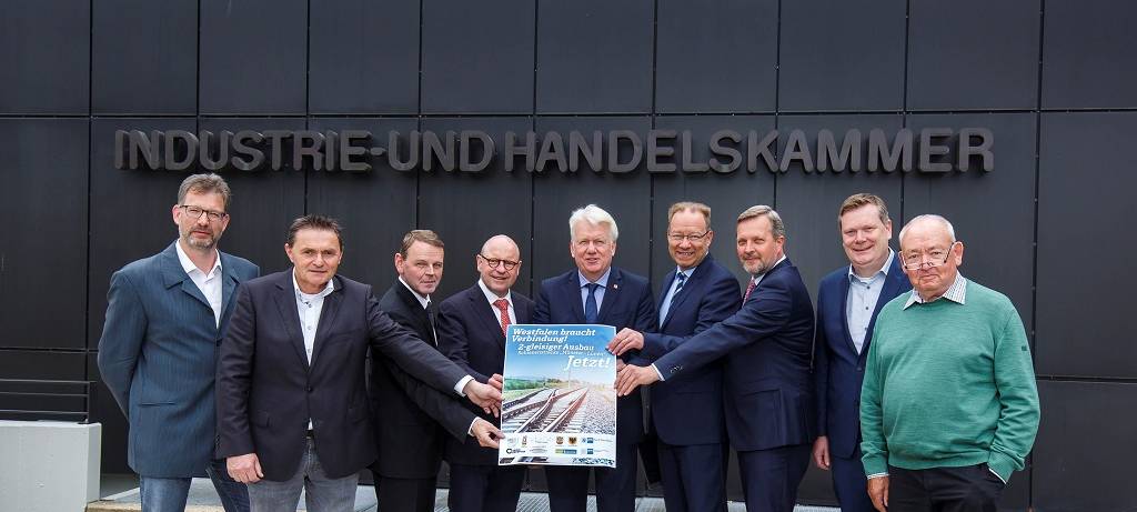 Ausbau der Bahnstrecke Münster - Lünen - Dortmund