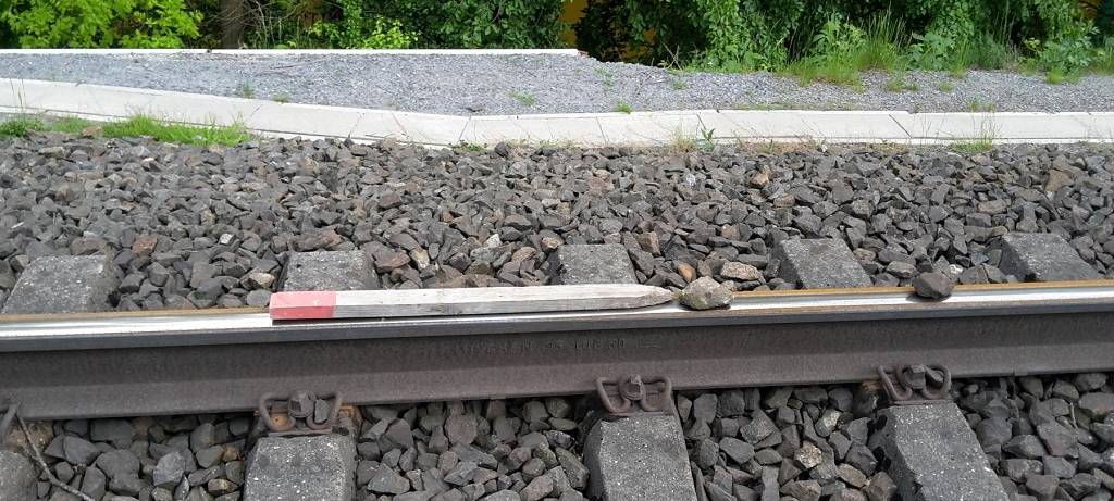 Gefährlicher Eingriff in den Bahnverkehr