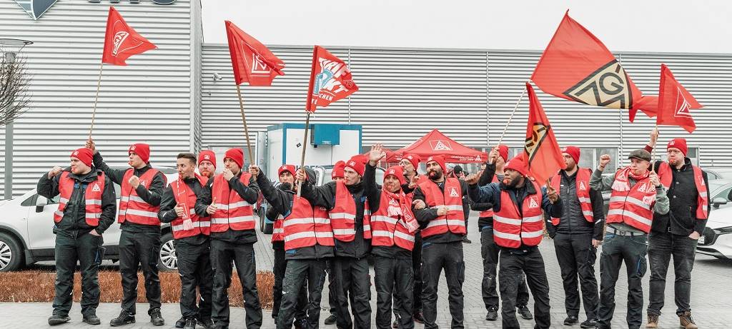 Streiks in der Textil- und Bekleidungsindustrie in der Region