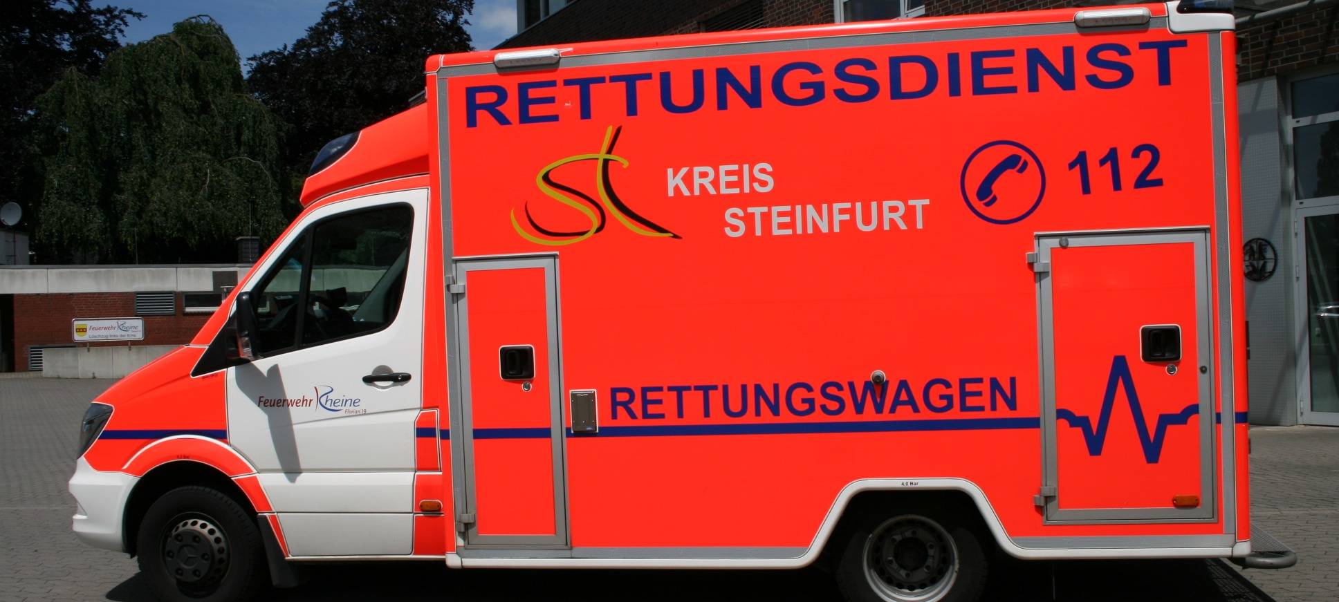 Krankentransport im Kreis Steinfurt