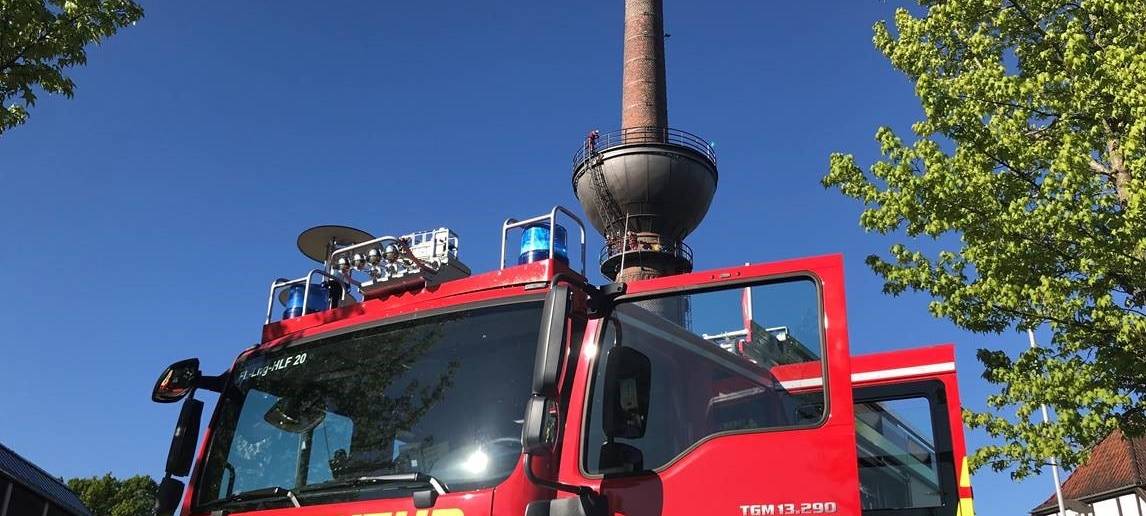 Scheunenbrand in Lengerich