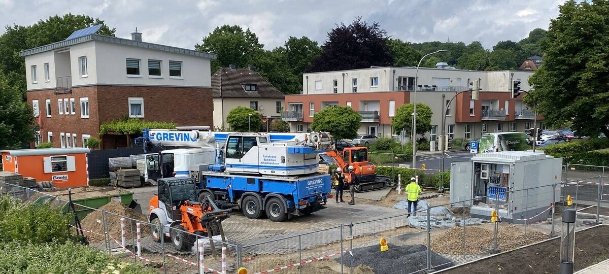 Neuer Schnellladepark für E-Autos in Ibbenbüren