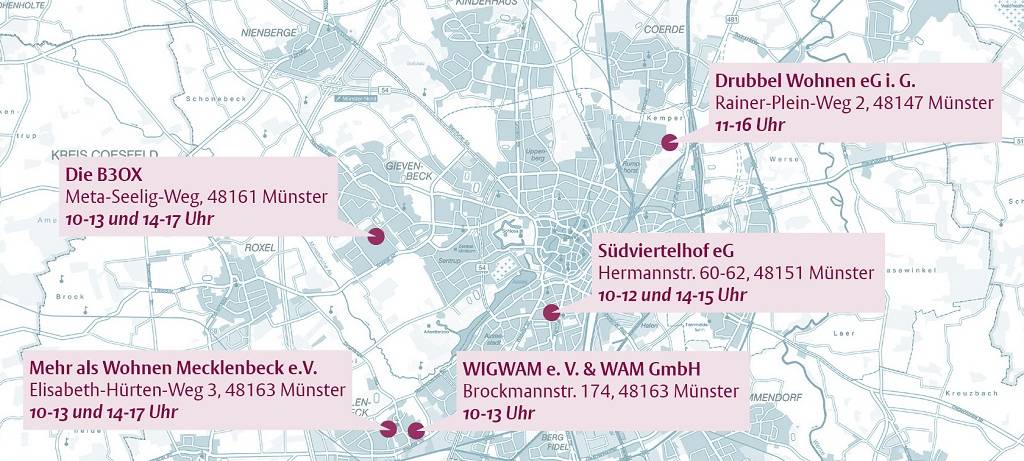 Gemeinsam wohnen in Münster