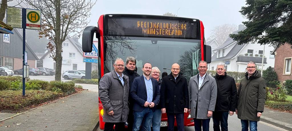 Neue Regiobus-Linie: Recke, Hopsten und Rheine besser verbunden