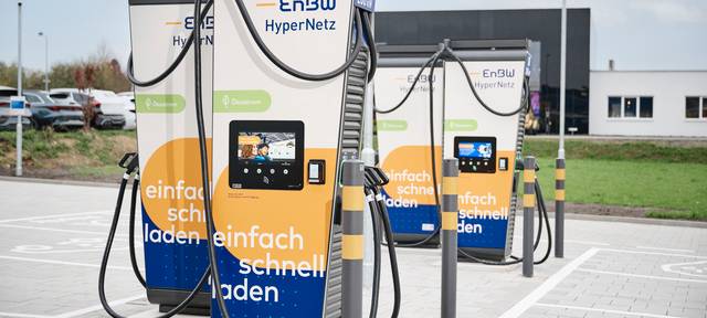 Schnellladepark in Ibbenbüren