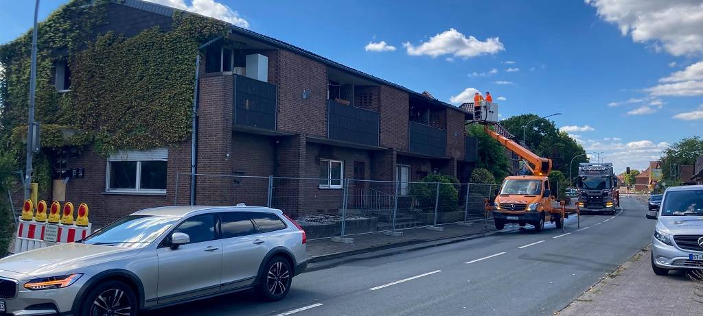 Schnelle Hilfe nach Brand in kommunaler Unterkunft