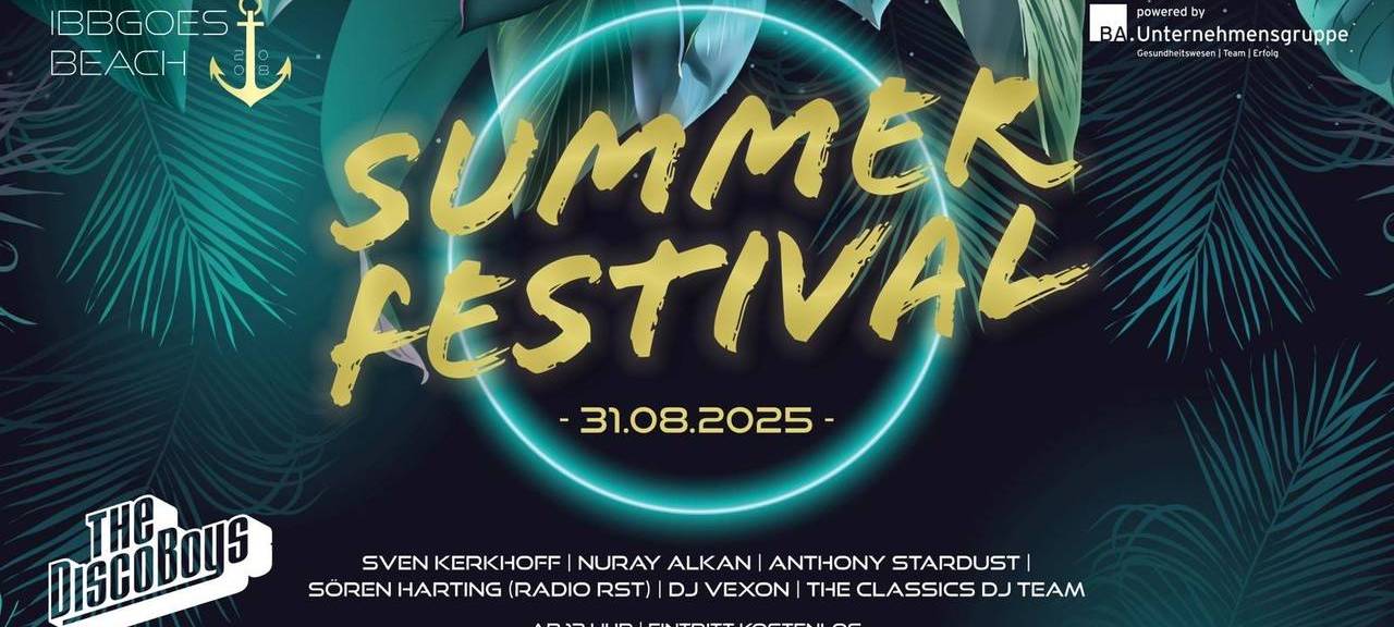 Summer Festival am Beach in Ibbenbüren