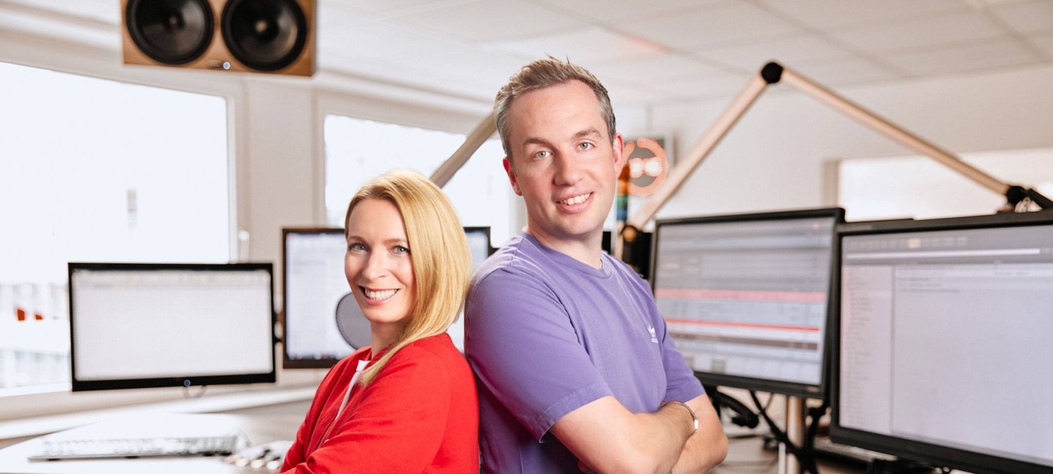 Der Morgen live aus Rheine mit Kathleen Berger und Sören Harting