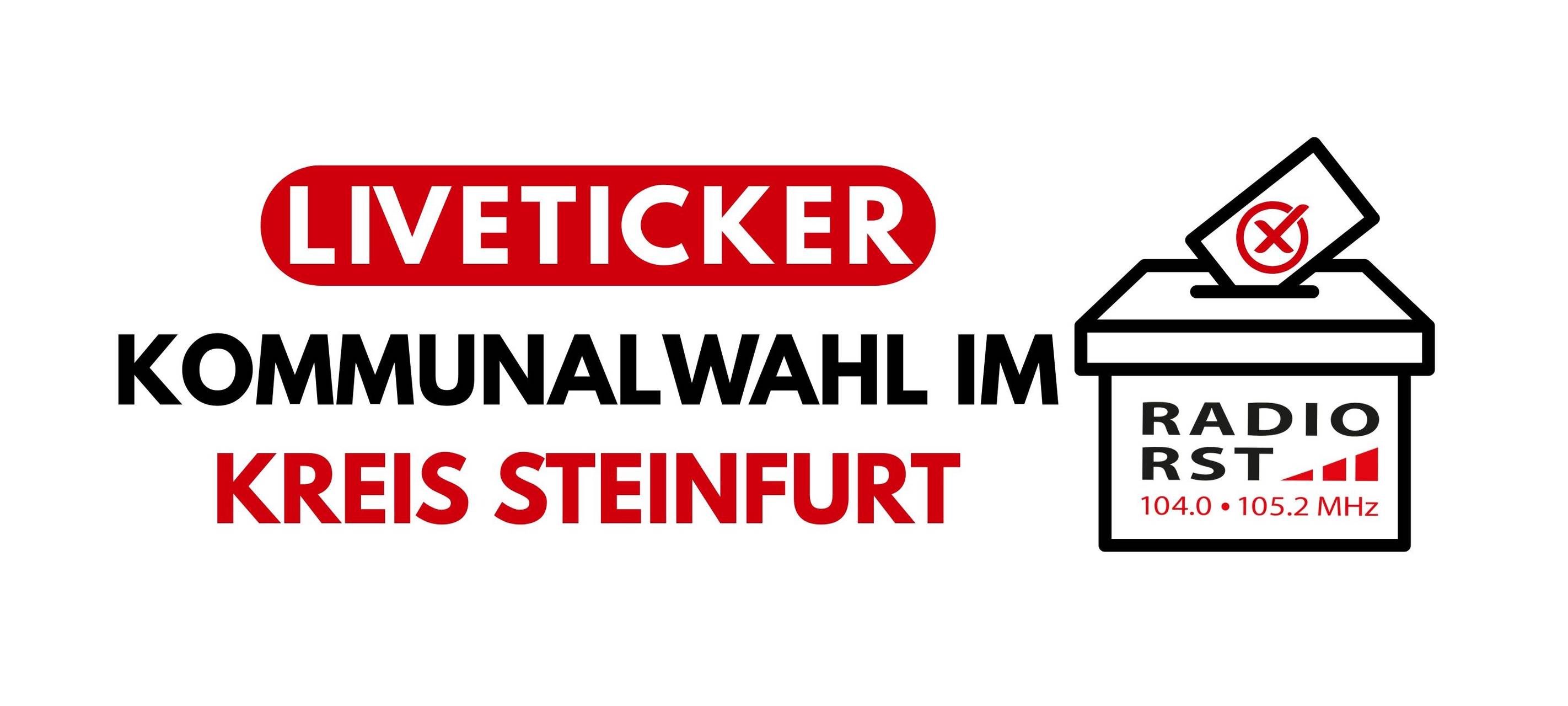 Liveticker zur Kommunalwahl im Kreis Steinfurt
