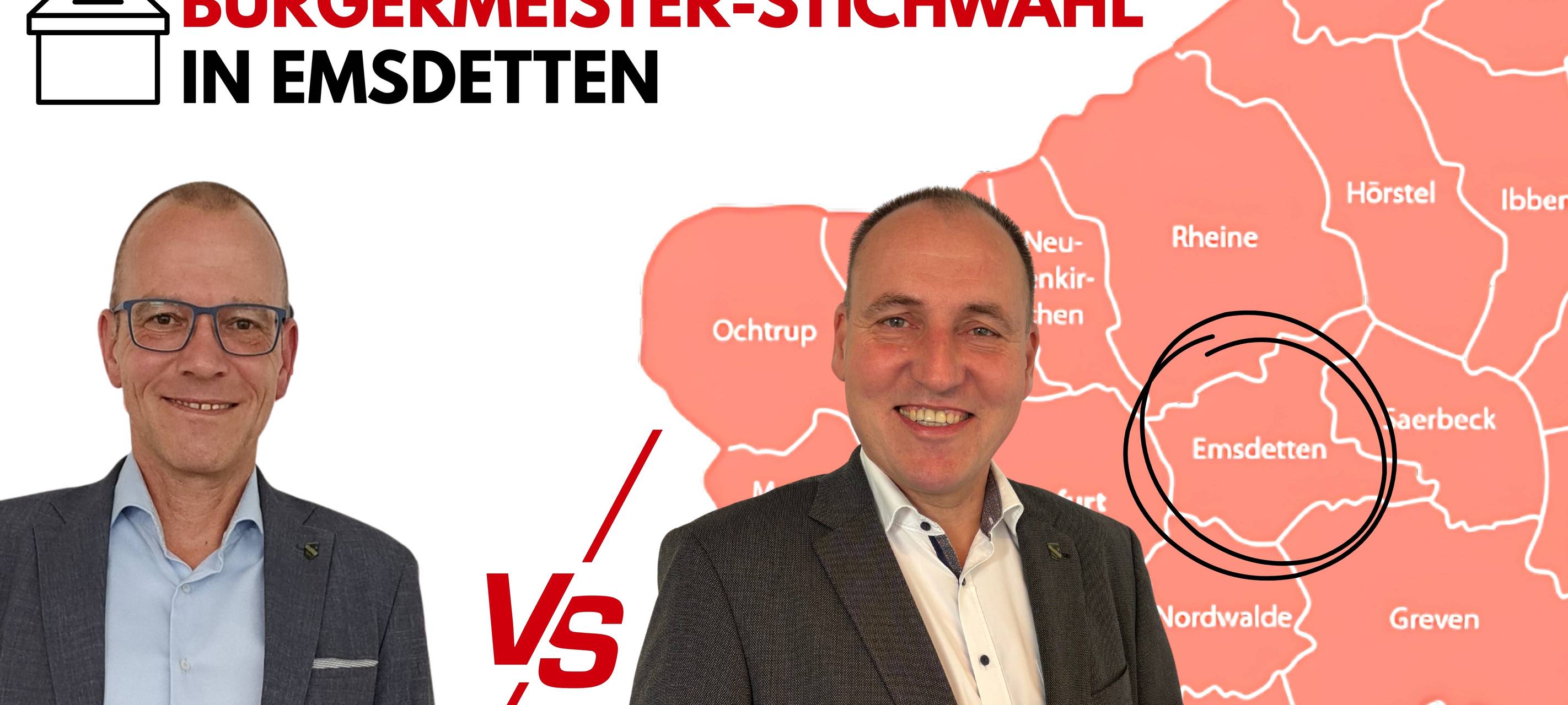 Bürgermeister-Stichwahl in Emsdetten