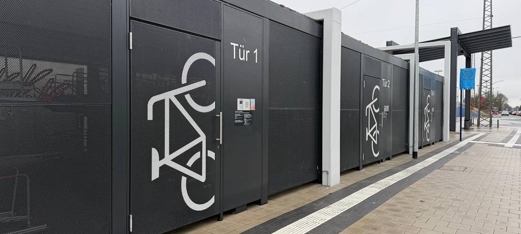 Radbox am Bahnhof Lengerich