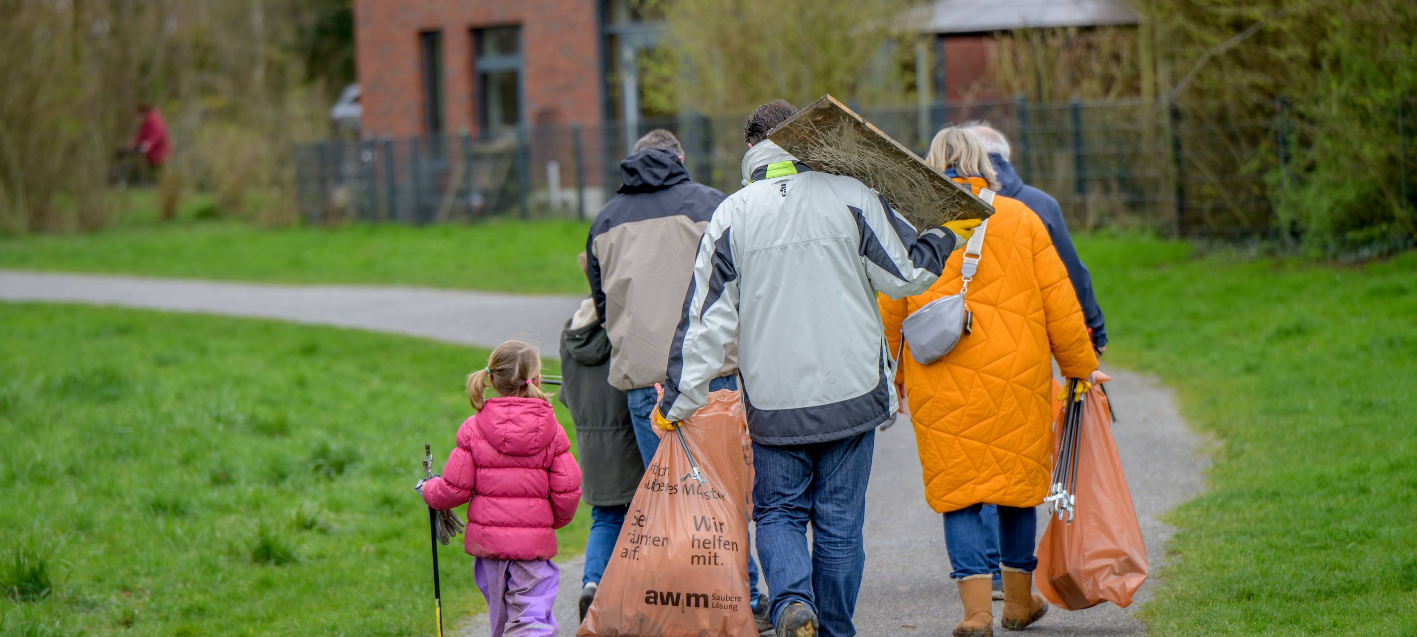 Frühjahrsputz bei uns in der Region