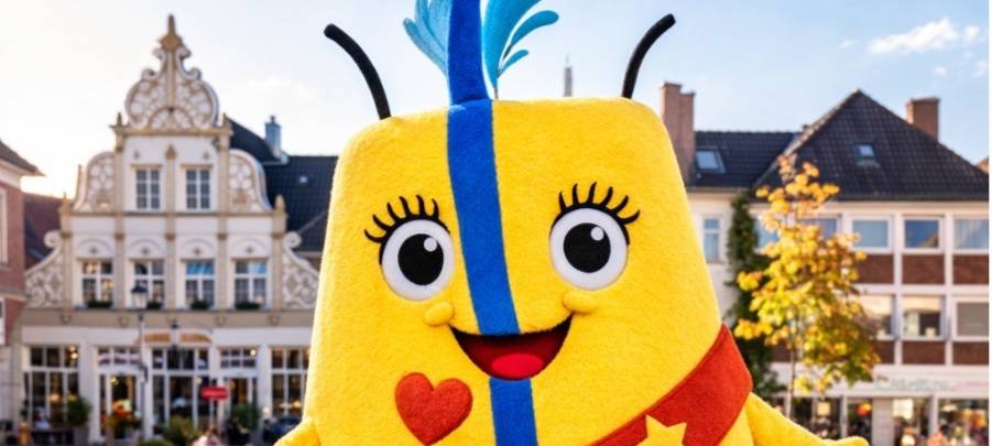 Rheine bekommt Maskottchen zum Stadtjubiläum