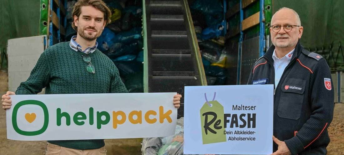 Neuer Altkleider-Abholservice im Münsterland