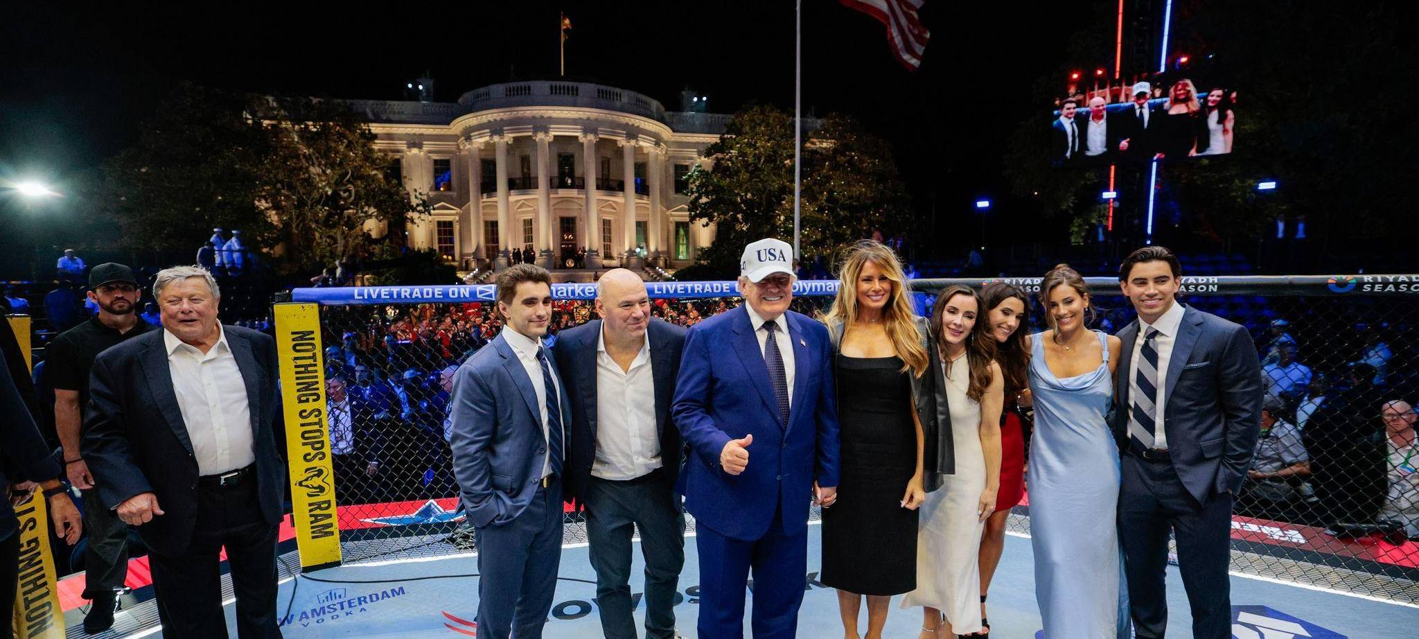 UFC Freedom 250 Trump