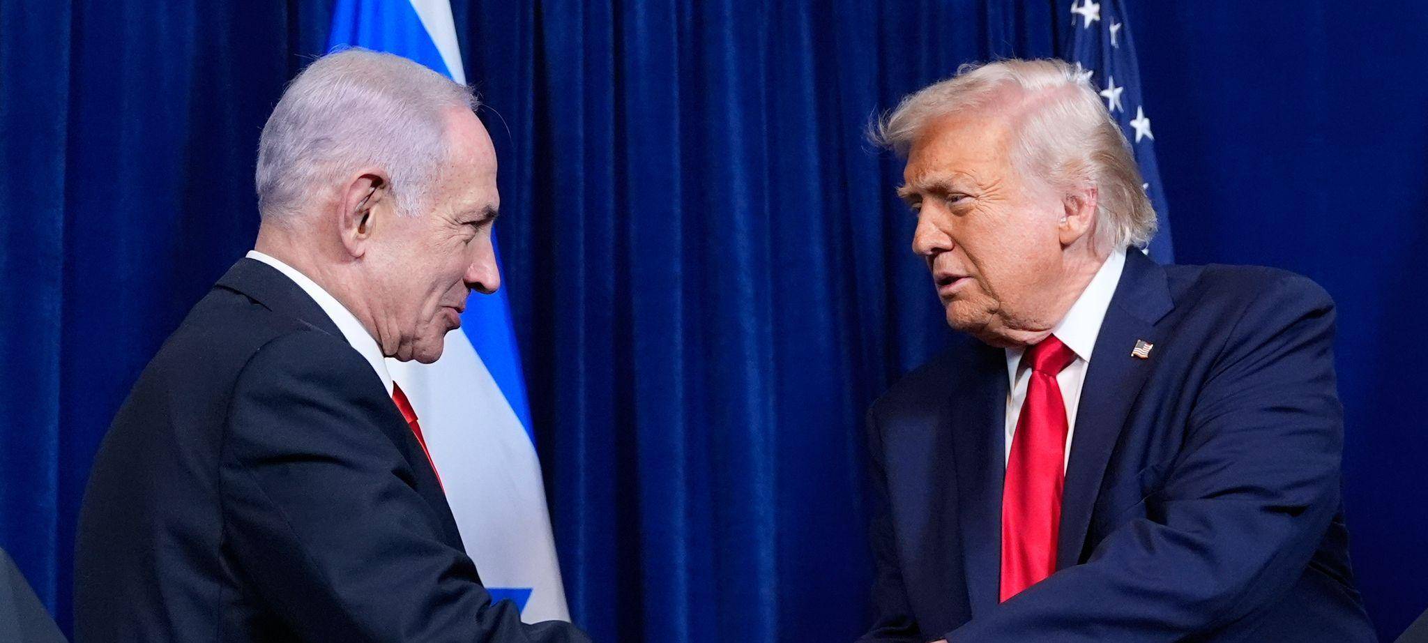 Benjamin Netanjahu und Donald Trump