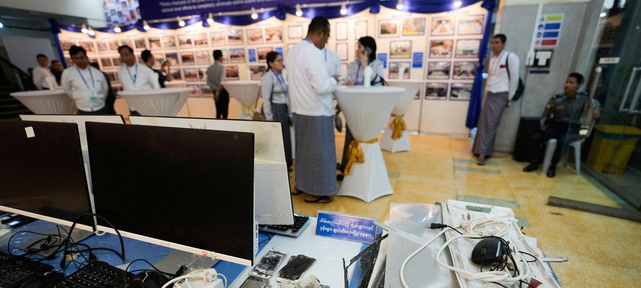 Betrugszentren in Myanmar