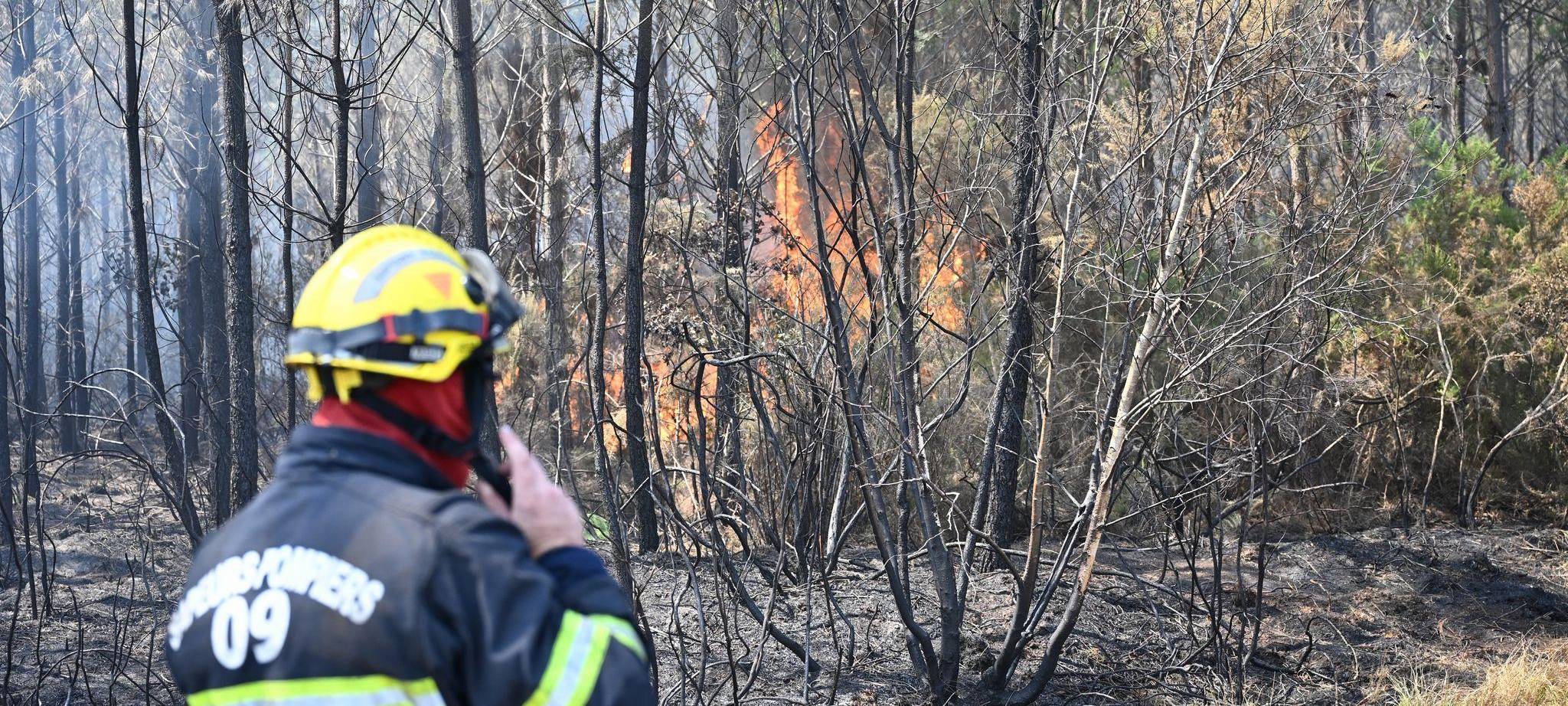Waldbrände in Frankreich