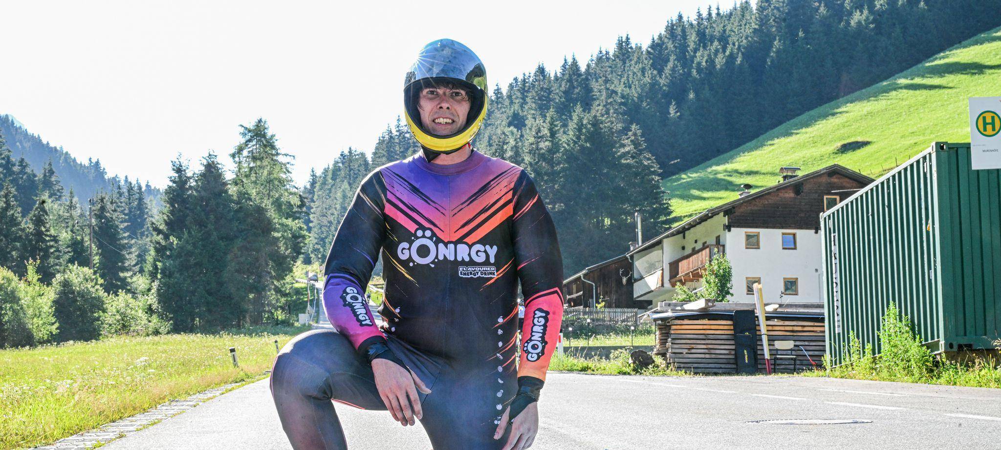 Tempo-Rekord mit Bobby-Car