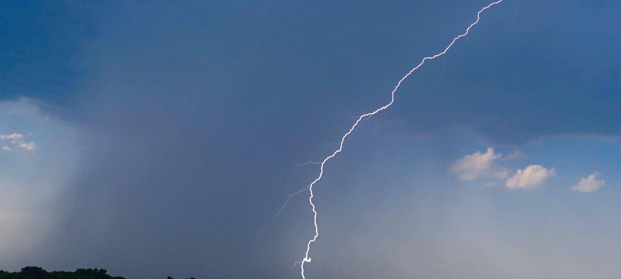 Hitze in Deutschland - Gewitter in Brandenburg