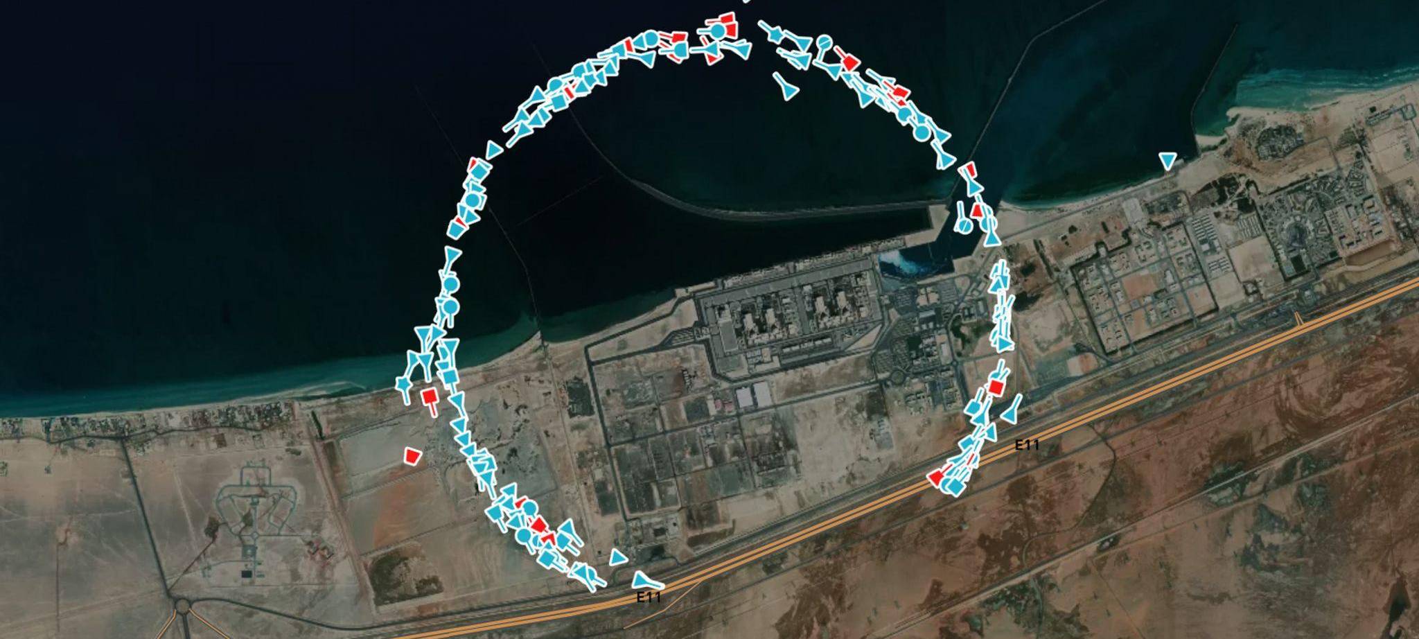 HANDOUT - GPS-Störungen im Iran-Krieg