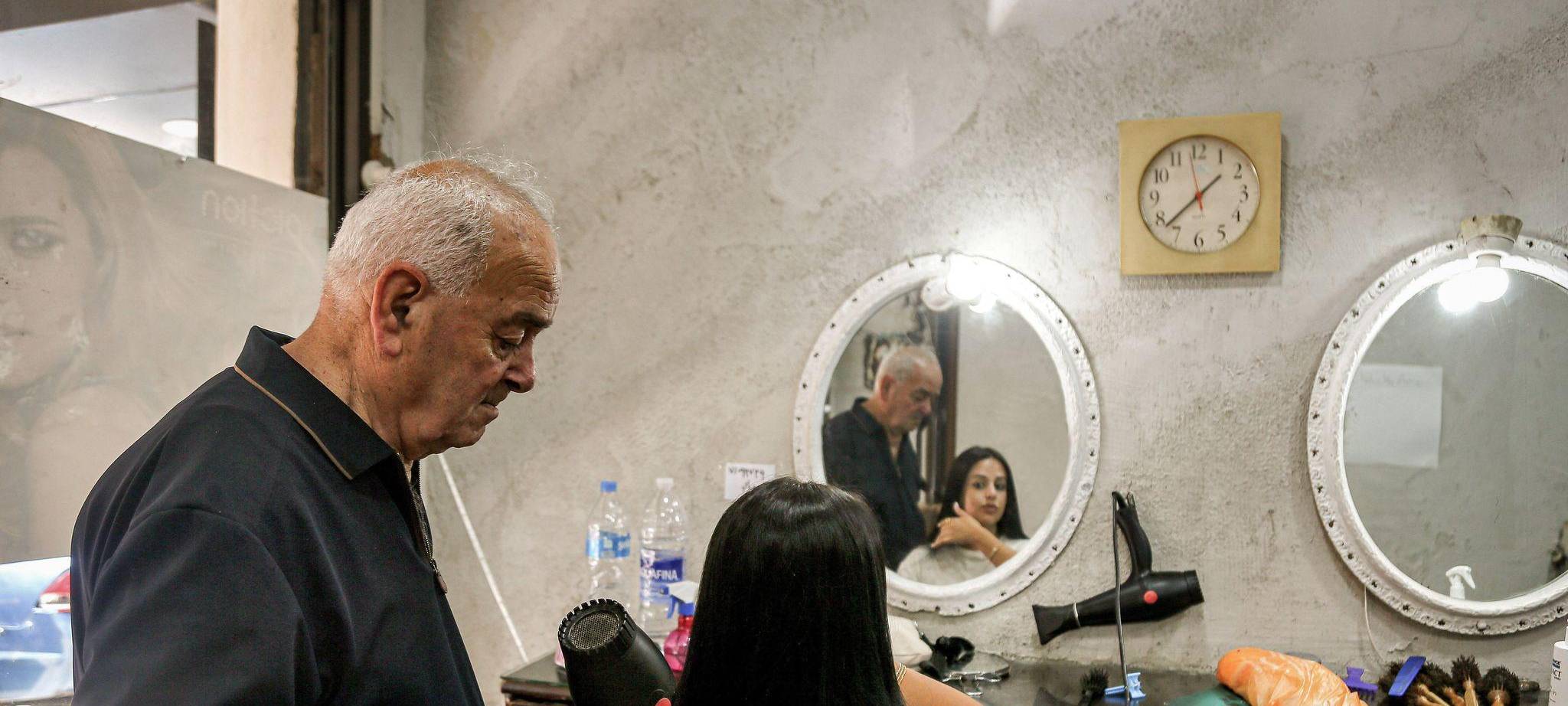 Libanesischer Friseur Elias Abboud