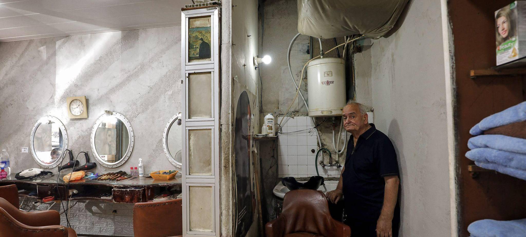 Libanesischer Friseur Elias Abboud