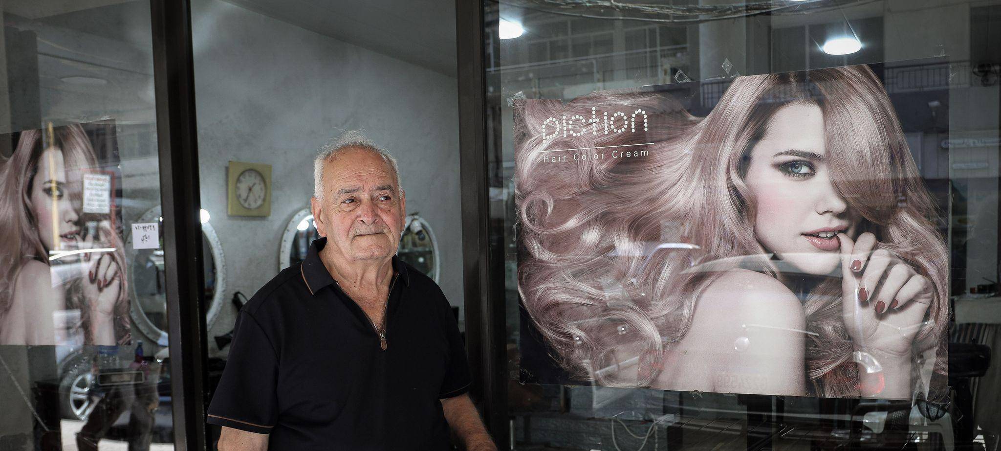 Libanesischer Friseur Elias Abboud