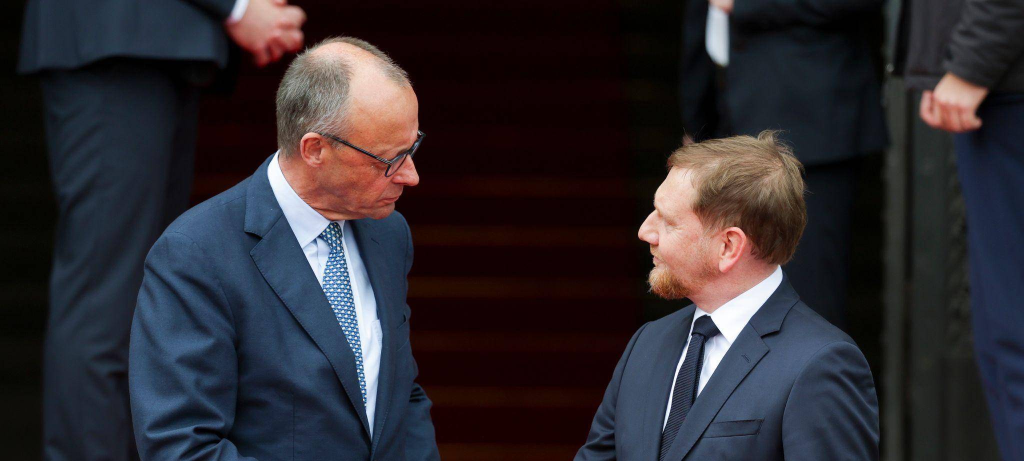 Antrittsbesuch des Bundeskanzlers in Sachsen