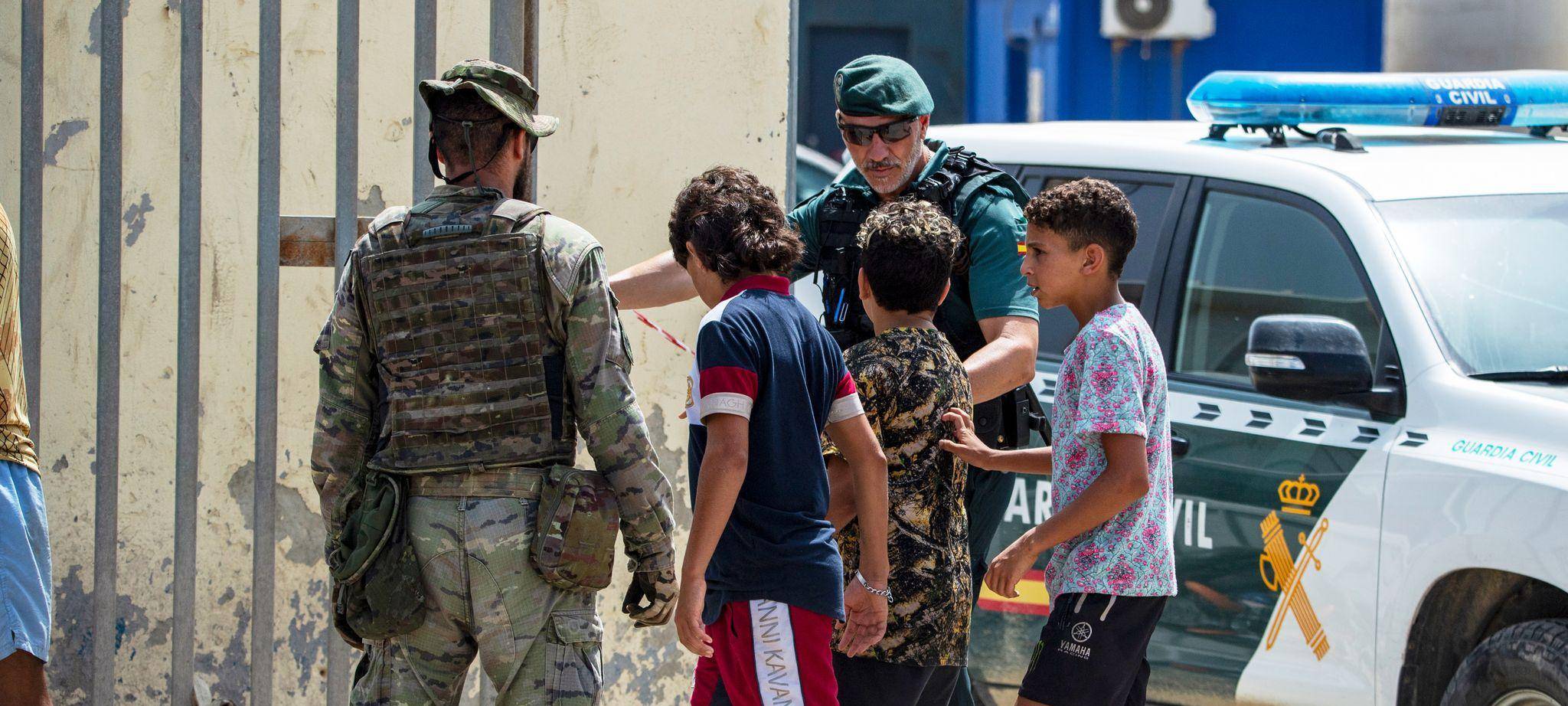 Migranten in Spanien - Ceuta