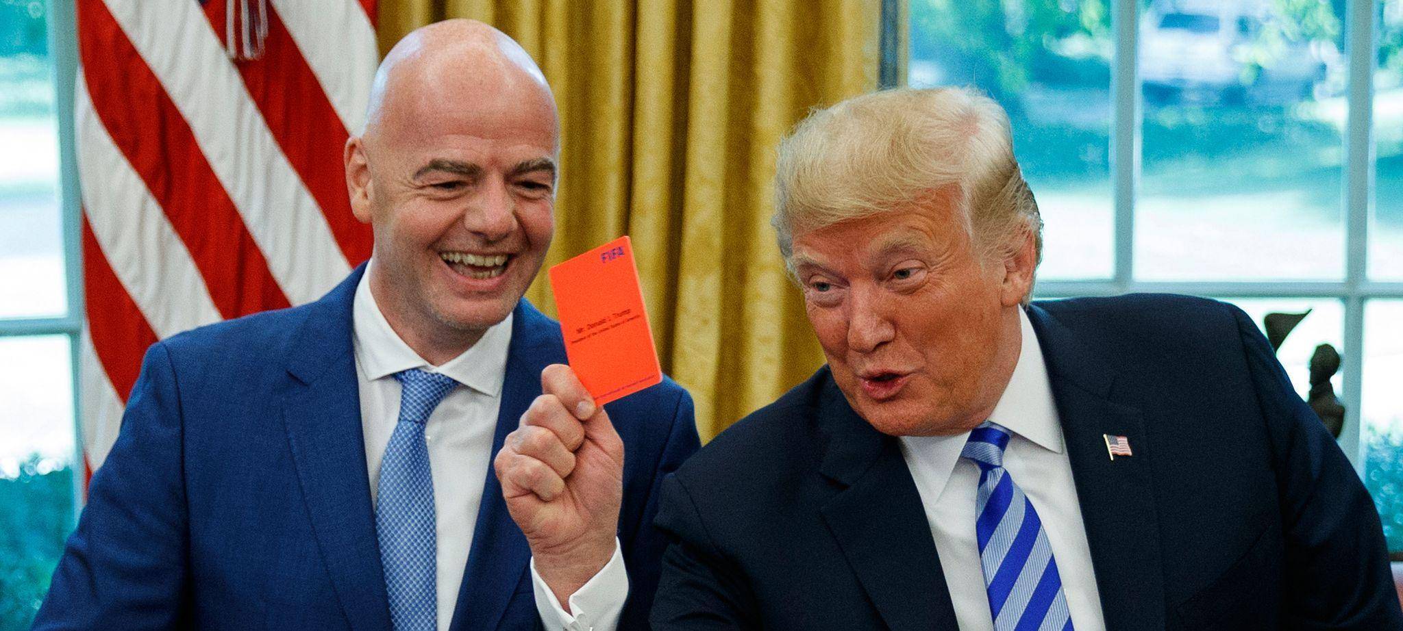 Donald Trump und Gianni Infantino