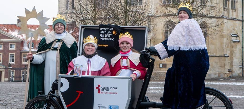 Sternsinger im Bistum Münster sammeln Rekordsumme