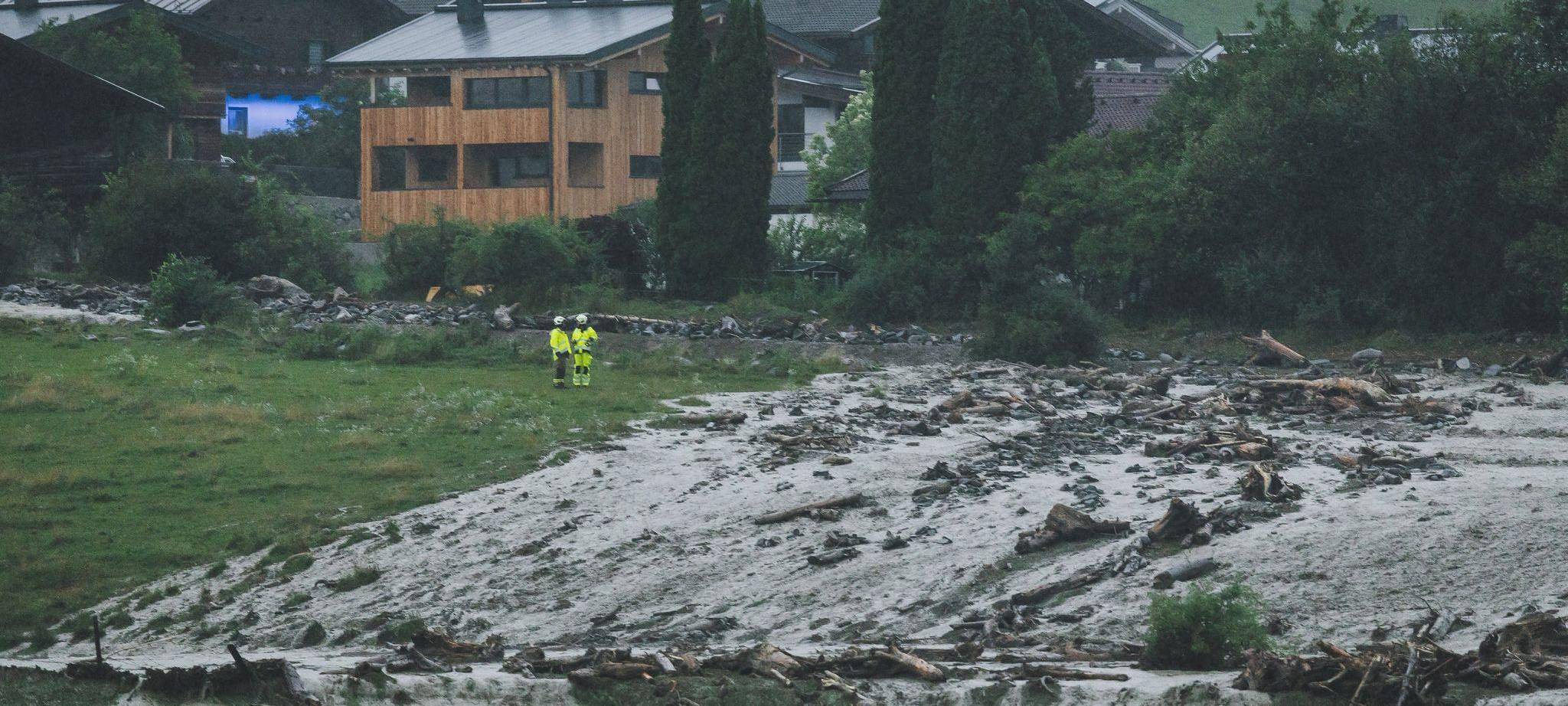 Unwetter in Österreich