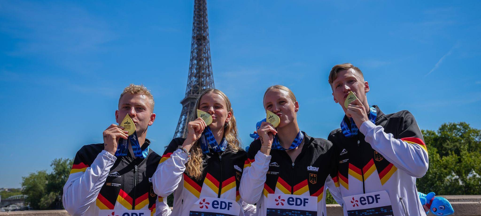 Schwimm-Europameisterschaften in Frankreich