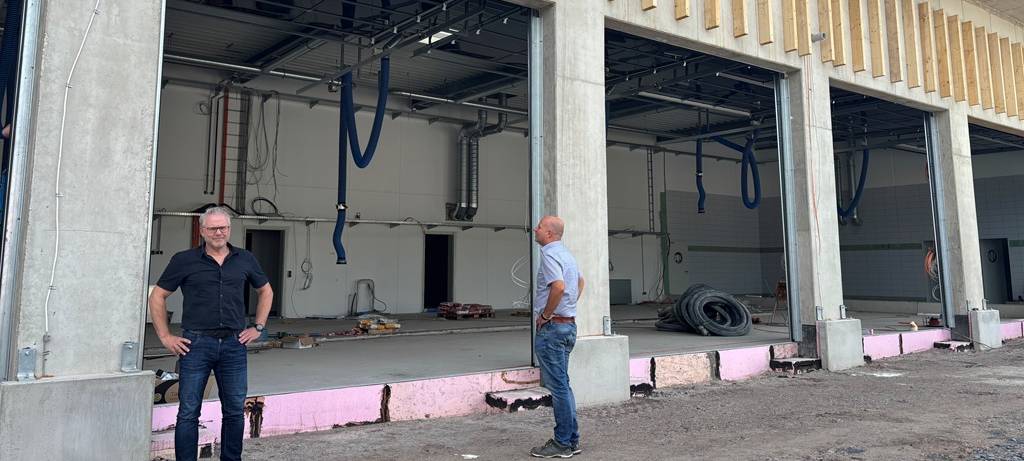 Katastrophenschutz-Lager und Rettungswache in Ochtrup