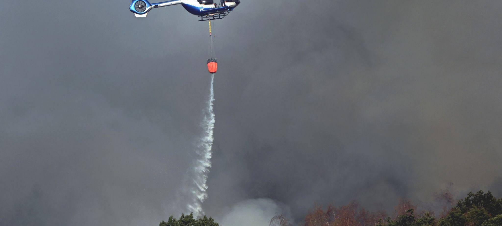 Waldbrand im Hürtgenwald