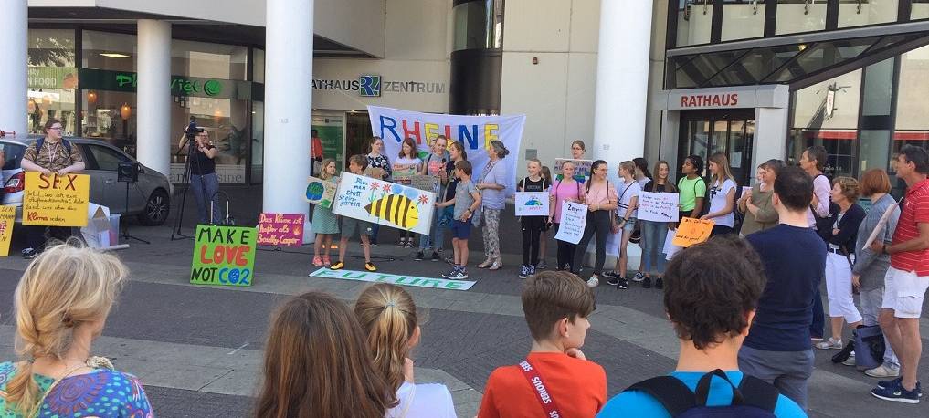 FridaysForFuture in Rheine