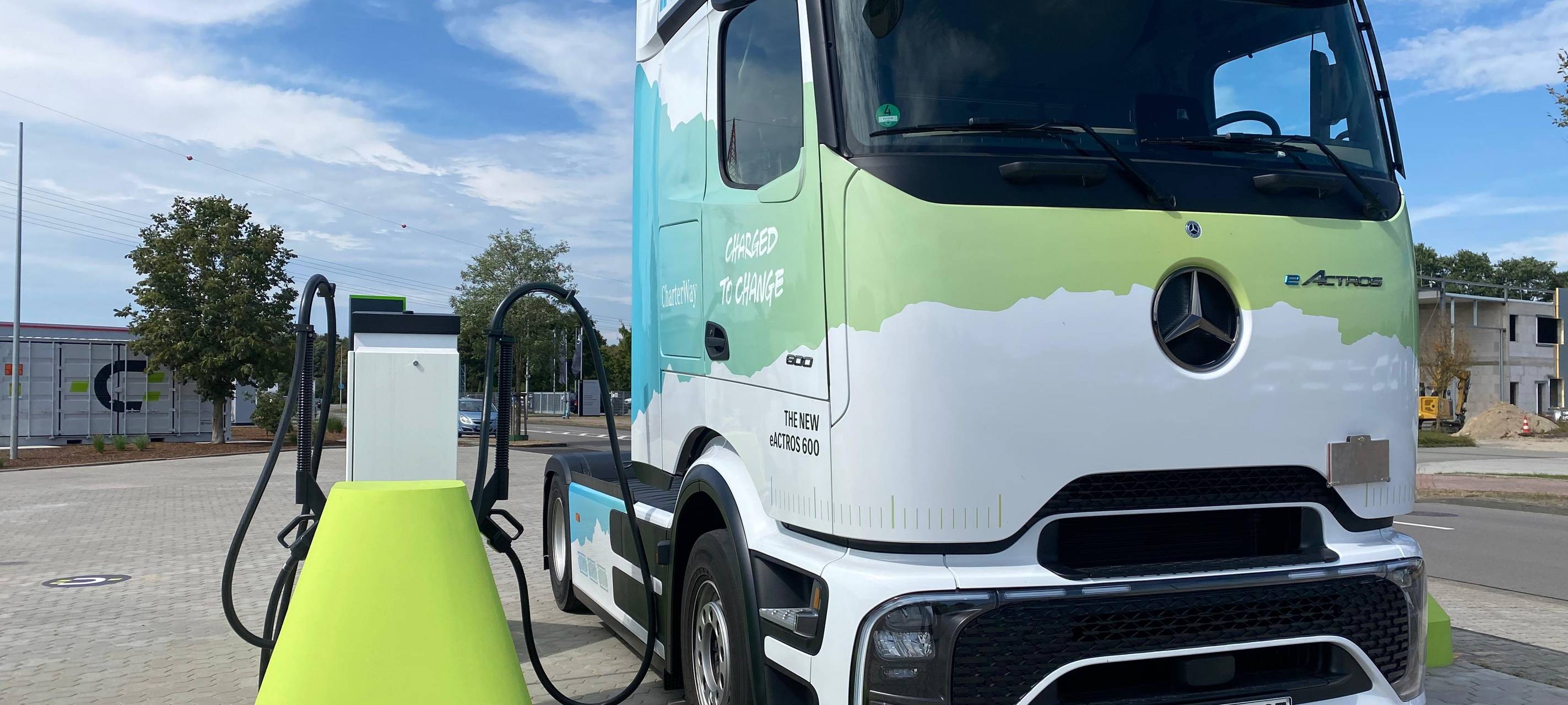 Neuer E-Ladepark für LKW in Rheine