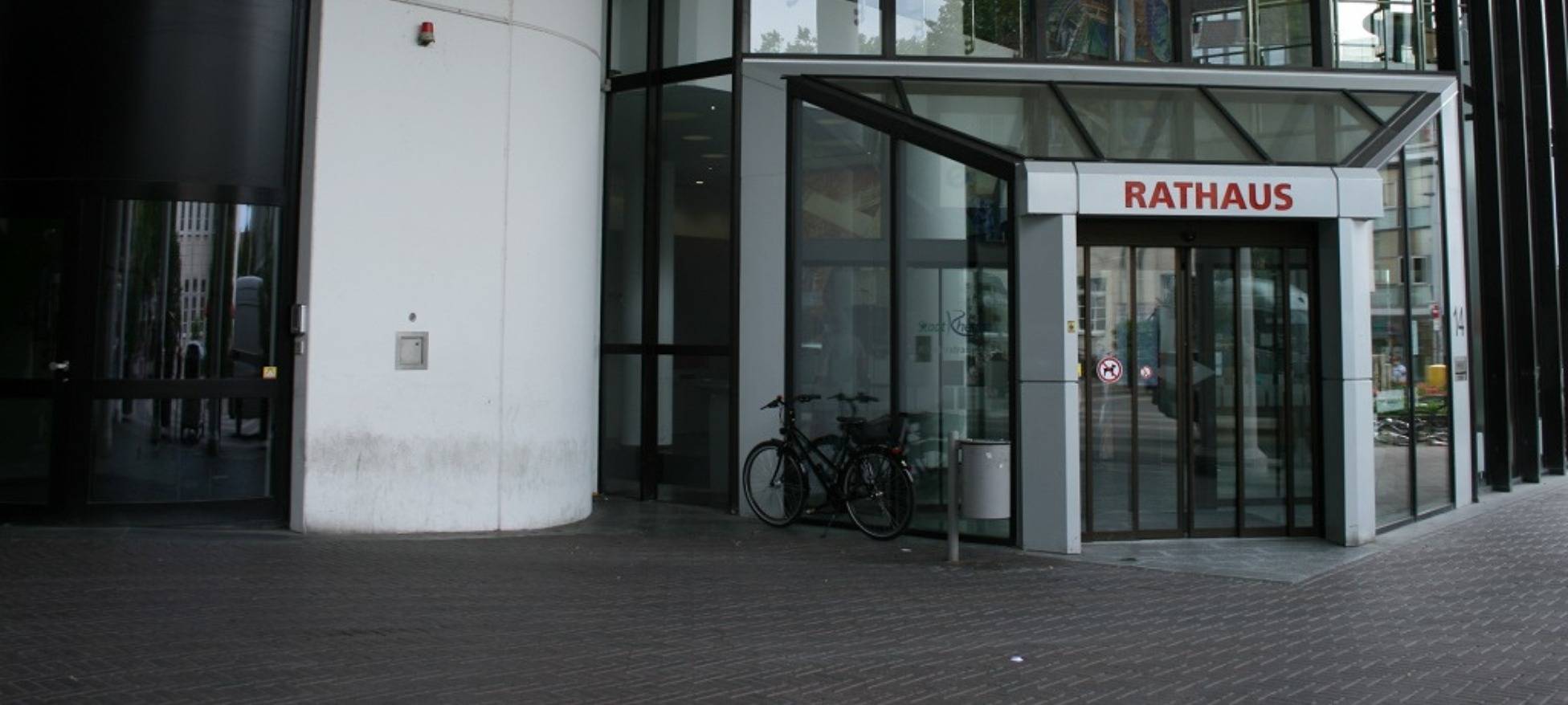 Das Rathaus der Stadt Rheine