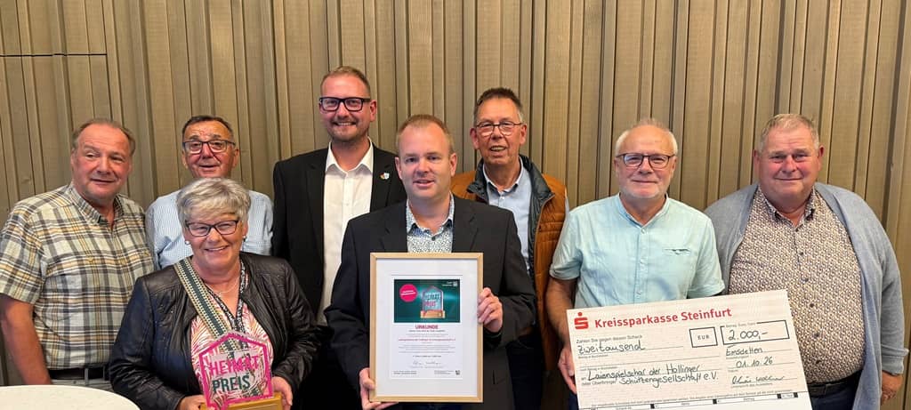 Emsdetten verleiht den Heimat-Preis 2026