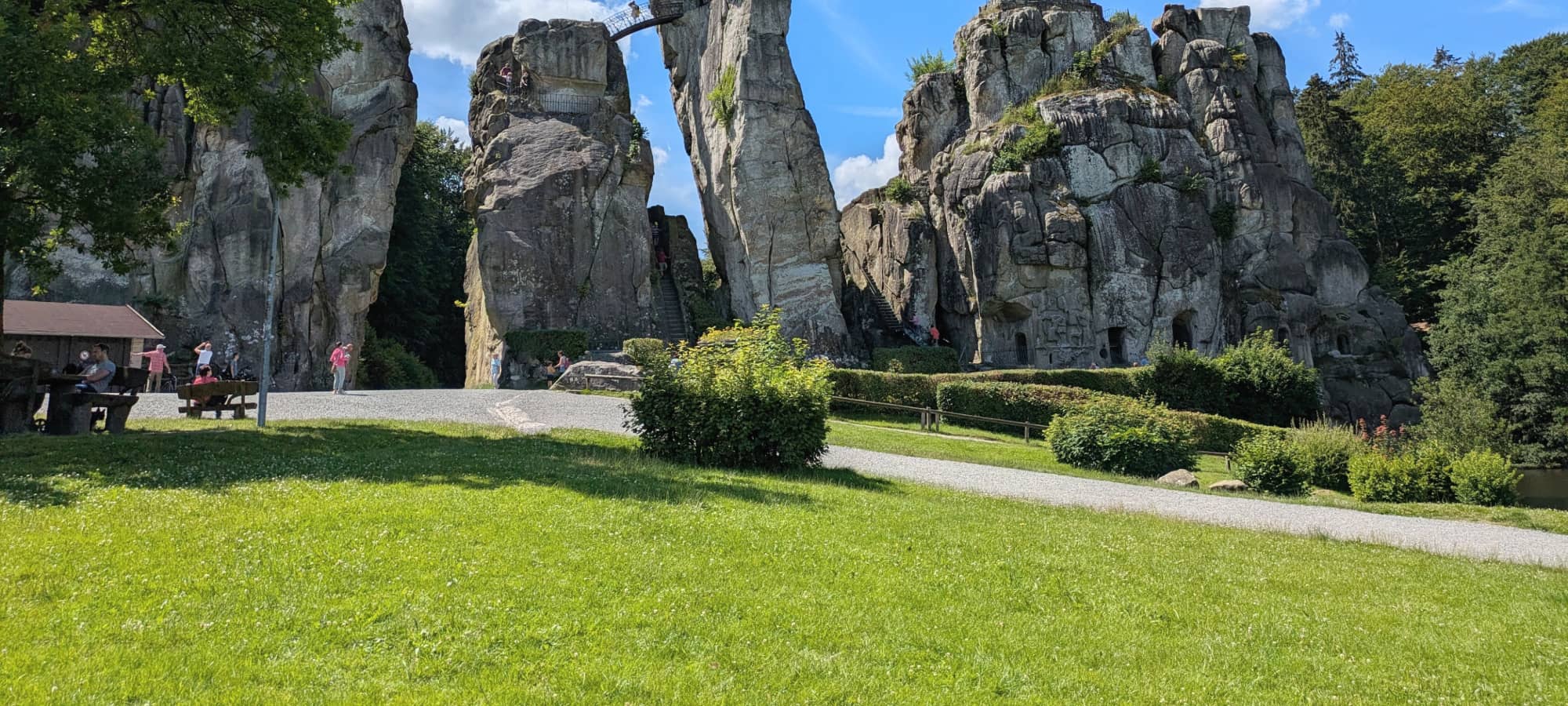 Herbstausflug Ziel - Die Externsteine in Lipperland