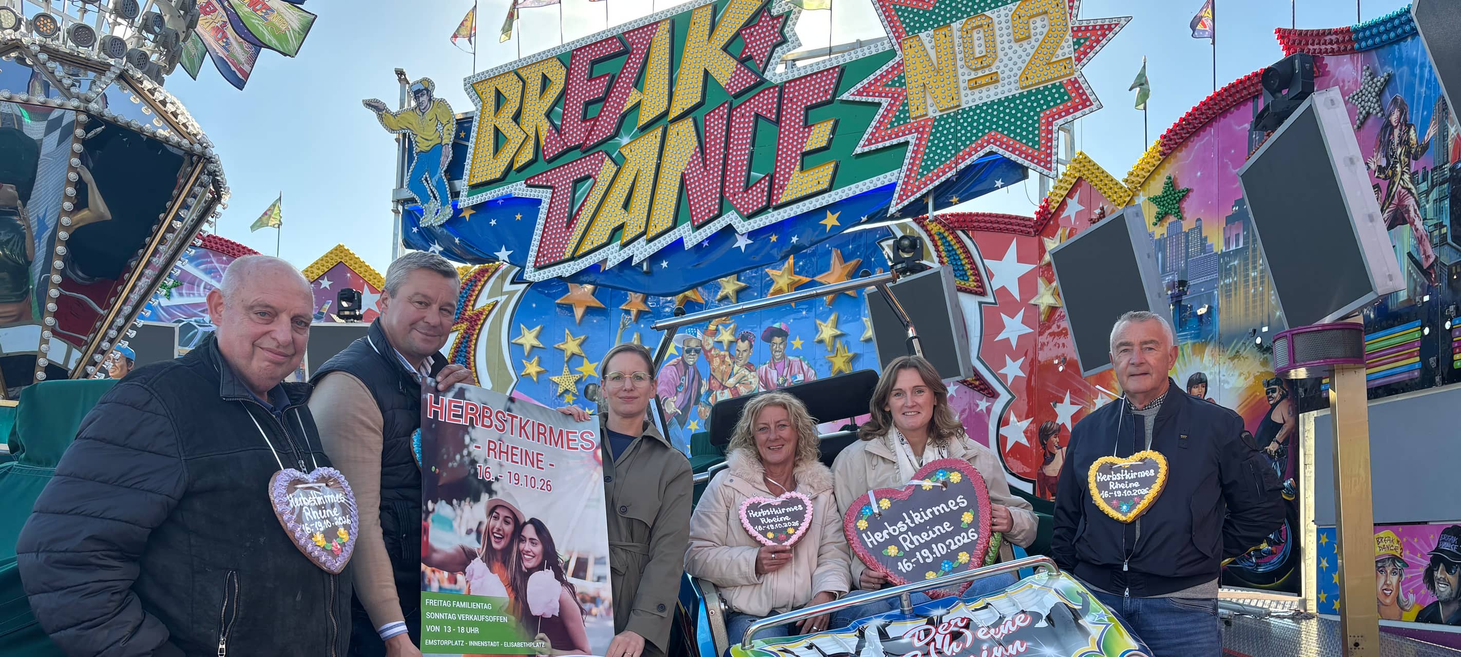 Herbstkirmes in Rheine 2026: Vier Tage Fahrspaß und Kirmestrubel