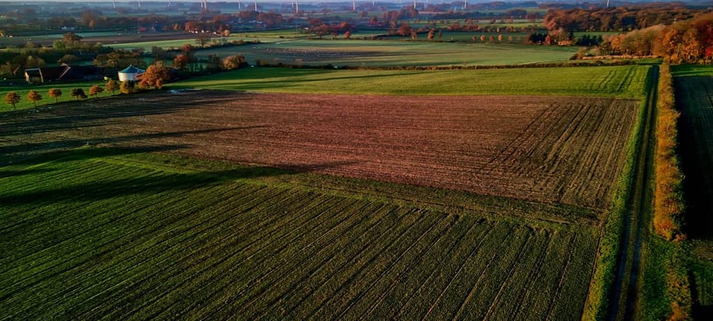 Drohnen prüfen Stromtrasse im Kreis Steinfurt