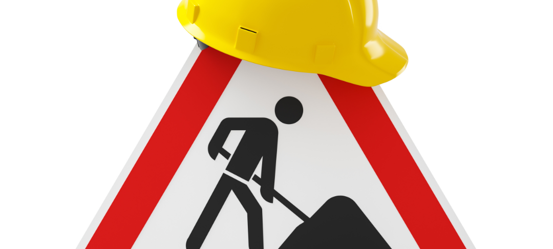 Baustelle auf der B481