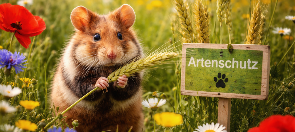 Feldhamster-Nachwuchs in Metelen