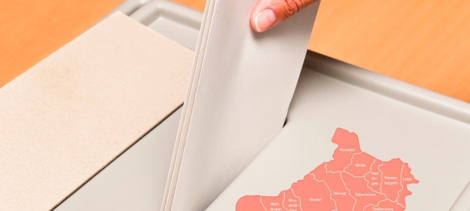 Ergebnisse der Kommunalwahl im Kreis Steinfurt